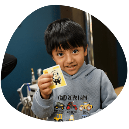 girl smiling with invisalign