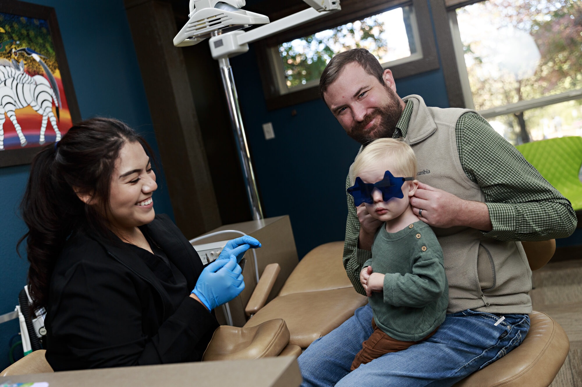 metal braces on boy smiling